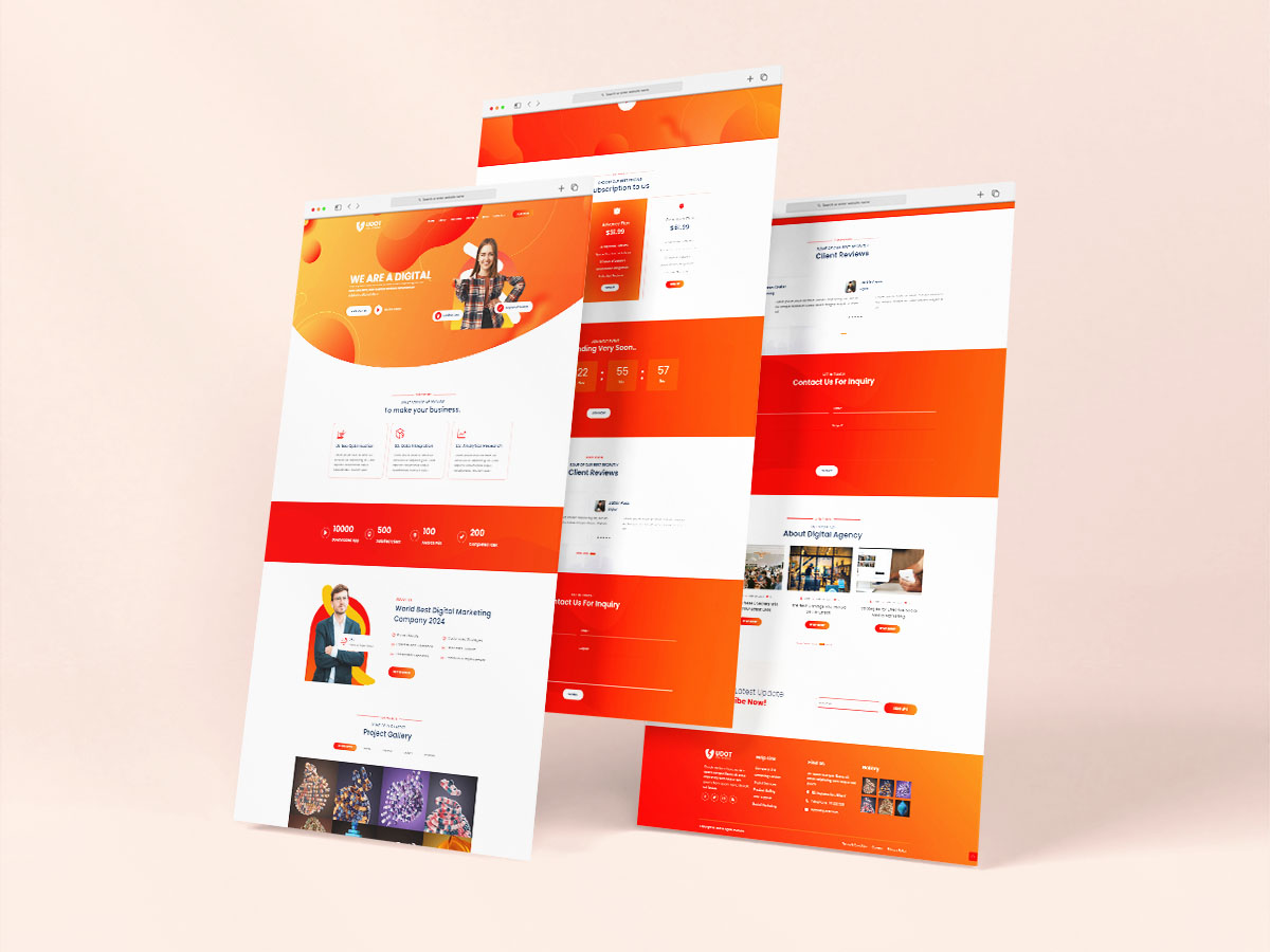 Udot Html Template - Developed By Imran Hoosain